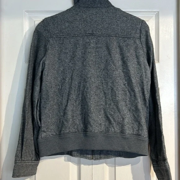 Wool Jacket High Collar Military Style - Picture 7 of 7